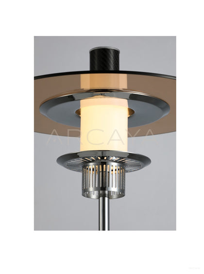 Amber Disc Floor Lamp 80516 - scene