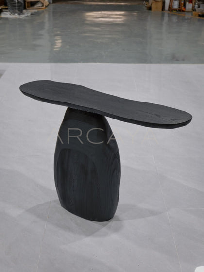 Black Entryway Console Table - scene