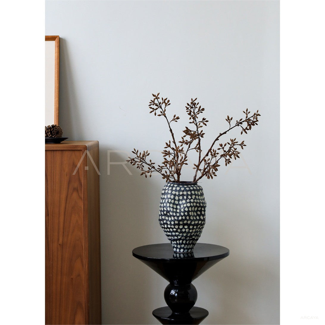 Paulownia Fruit Artificial Flower Arrangement in detail