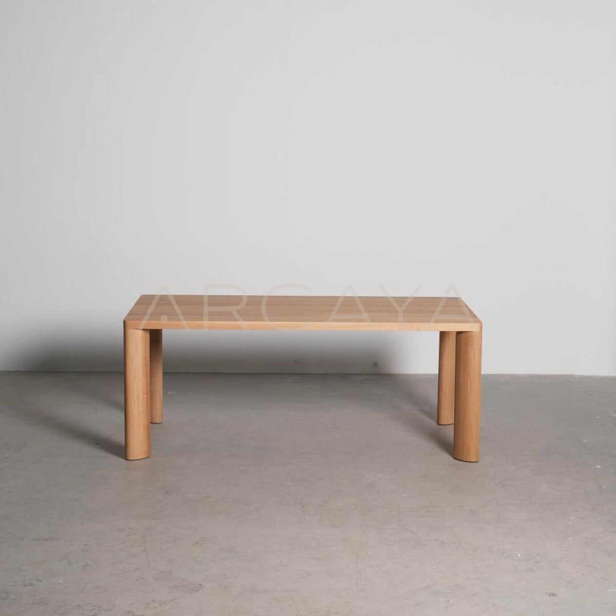 Natural Oak Dining Table - main