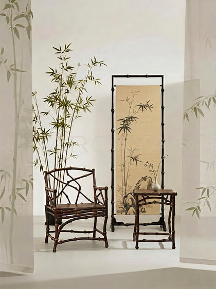 Movable Double Sided Entryway Screen - scene