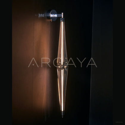 Long Diamond Prism Wall Light 80724 - scene