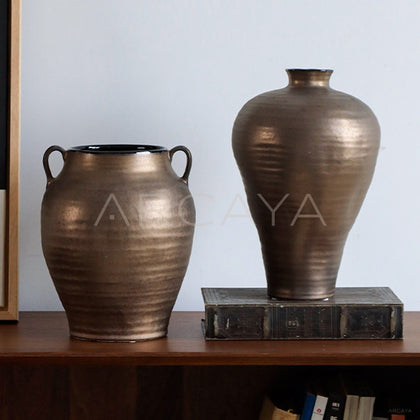 Wabi Sabi Mid Century Jar Vase Designer - main