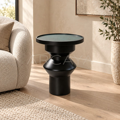 Quiet Pond Piece — Side Table - scene
