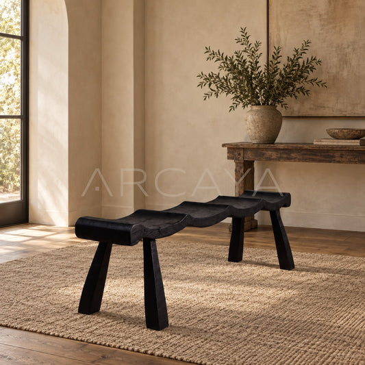 Contour Wave Bench - scene