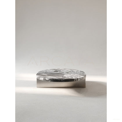 Aston Minimalist Marble Coffee Table Series - scene