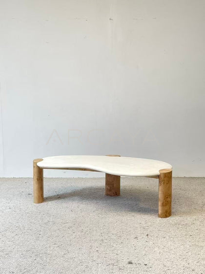 Irregular Shape Coffee Table - scene