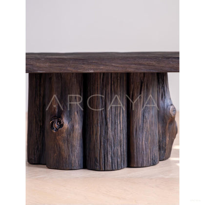 Root Tree Stump Coffee Table - scene
