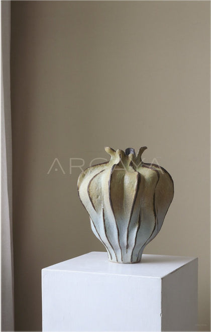 Jingdezhen Wabi Sabi Art Vase Chinese - scene