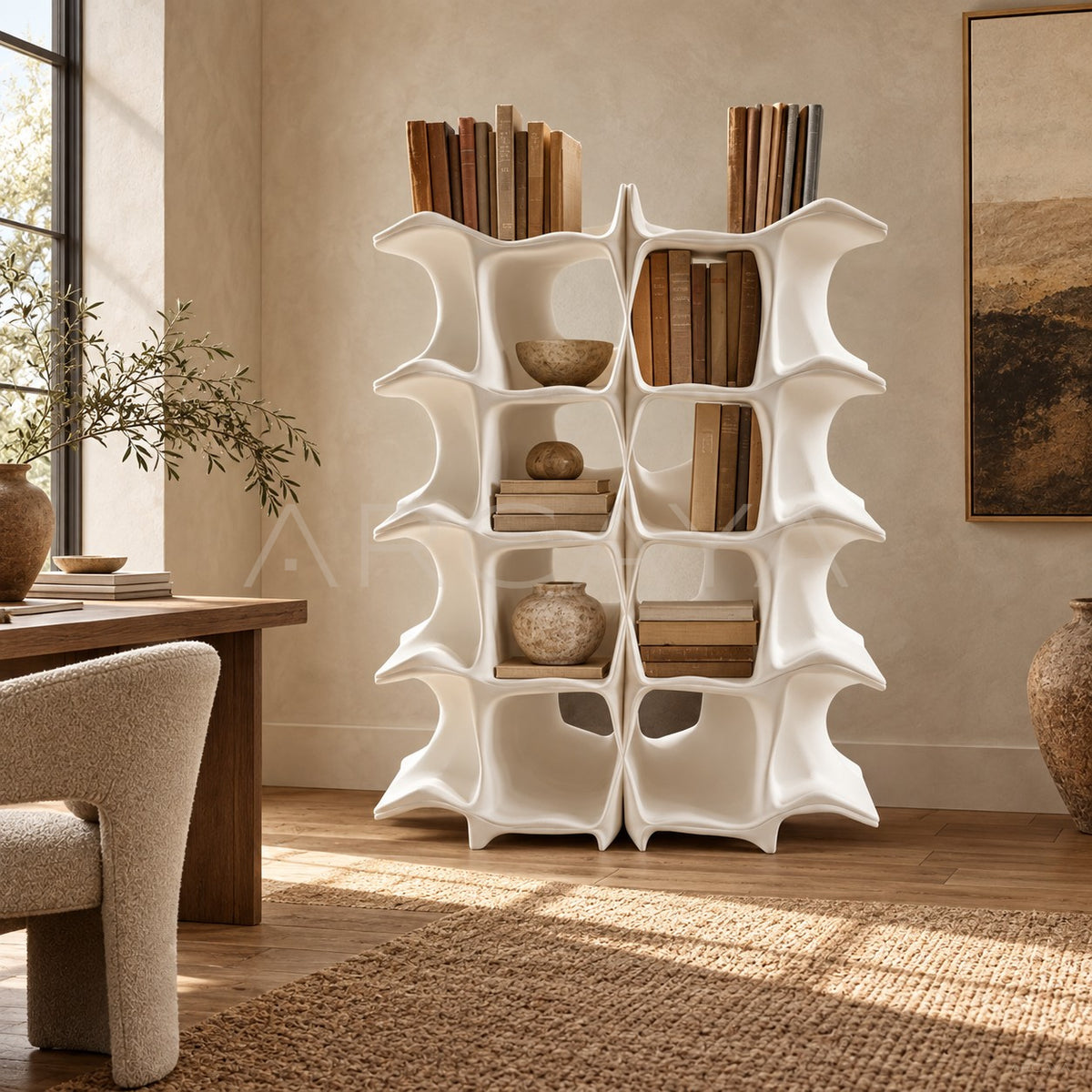 Spine Bookshelf 2 in detail