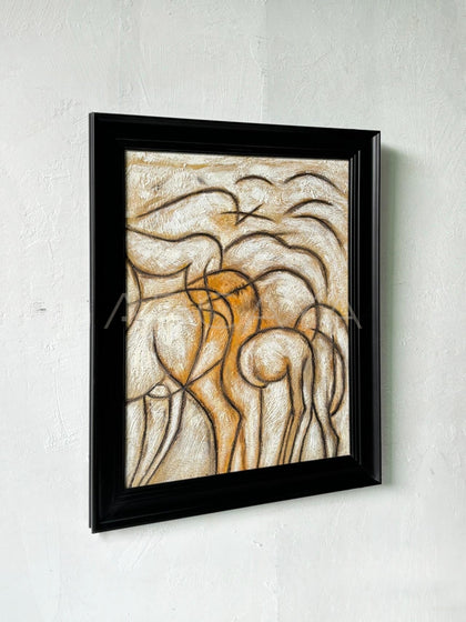 Hand Painted Wall Art Lifestyle - scene
