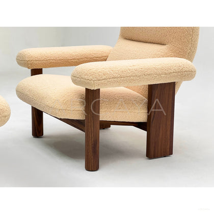 Sherpa Sofa Chair - scene