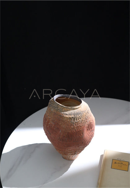 Wabi Sabi Jingdezhen Vintage Jar Vase - scene