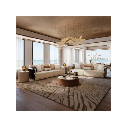 Supreme Ebony Liuying Sofa - scene