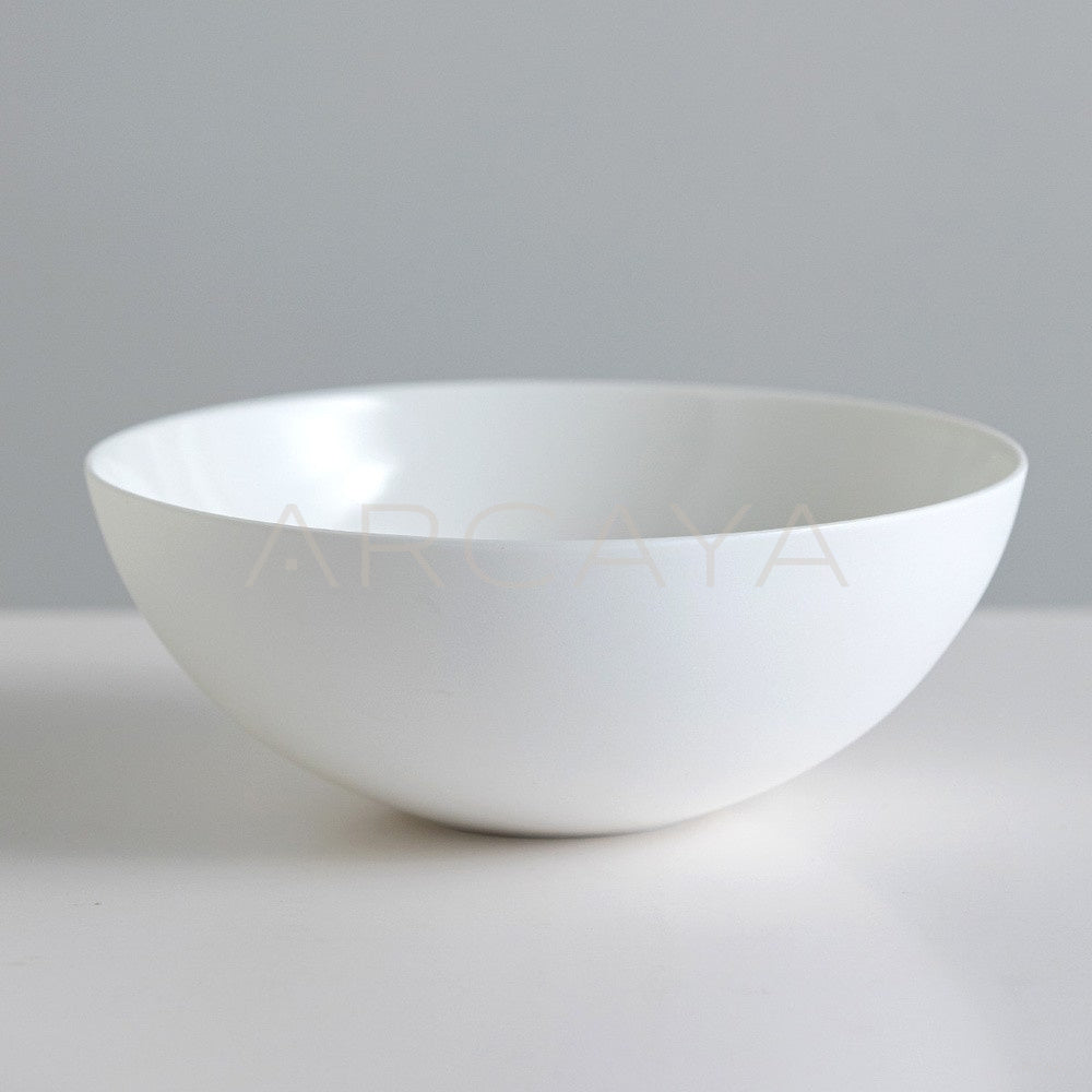 Sunxun Collab White Porcelain Wide Soup Bowl - main
