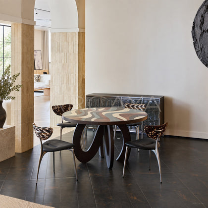Flowing Symbiotic Art Round Table - main