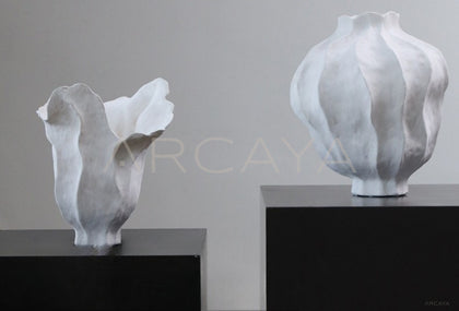 Jingdezhen Large Wabi Sabi Floor Vase - scene
