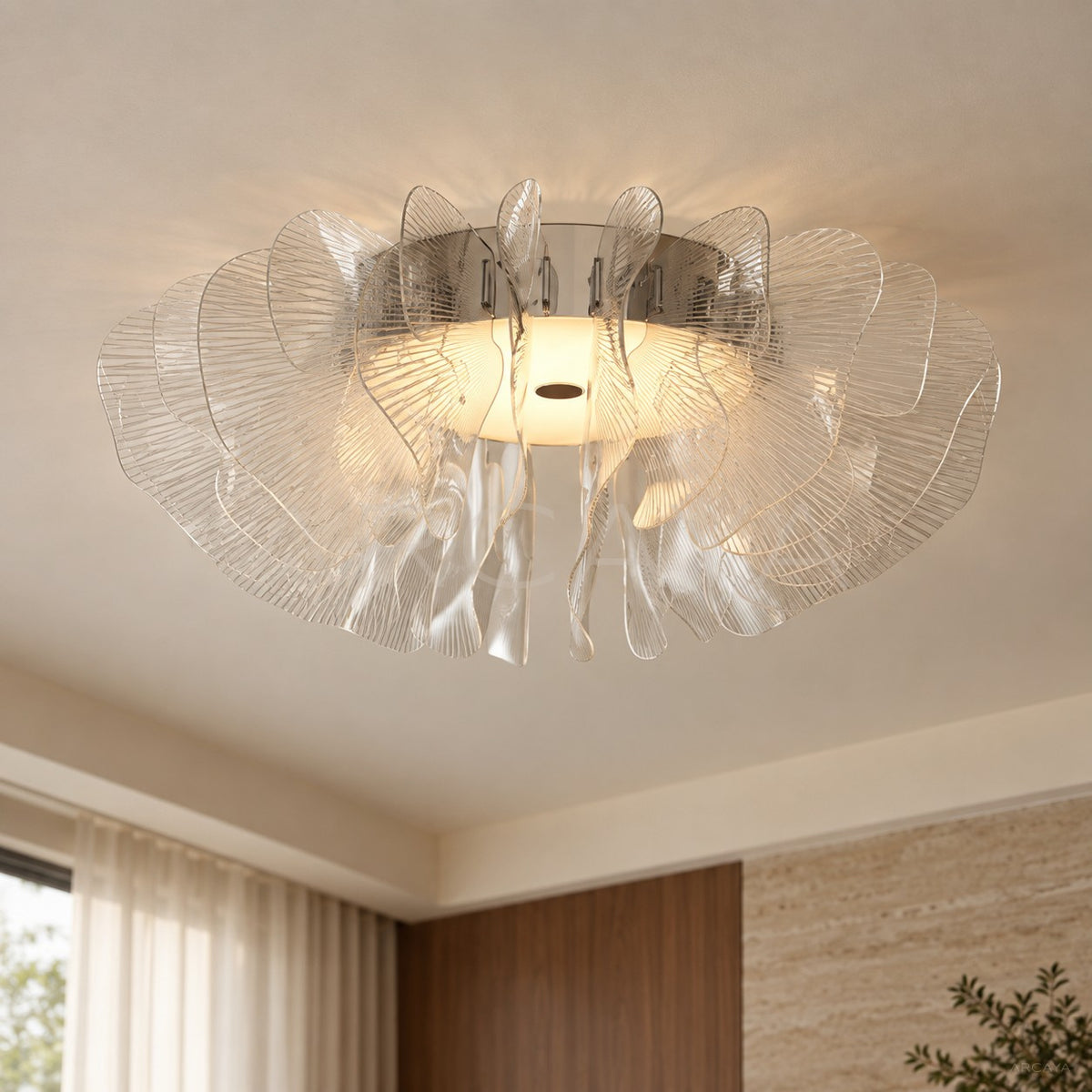 Crystal Petal Ceiling Light 23034 - main