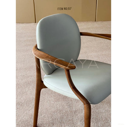 Solid Wood Dining Chair Zhuju - scene