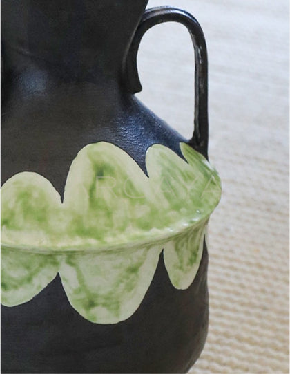 Dadan Double Ear Ceramic Vase Study - scene