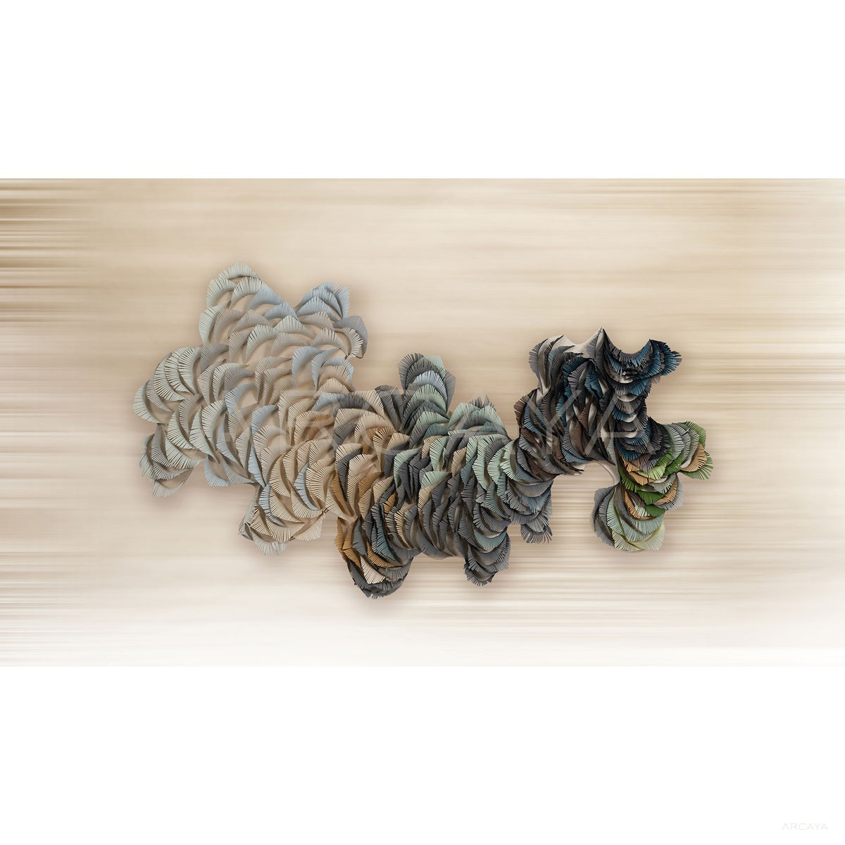 Mixed Media Wall Art 2411G0209 in detail