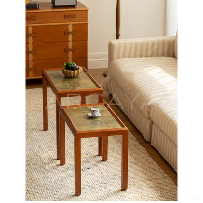 Nesting Tables Pair — Side Table - scene
