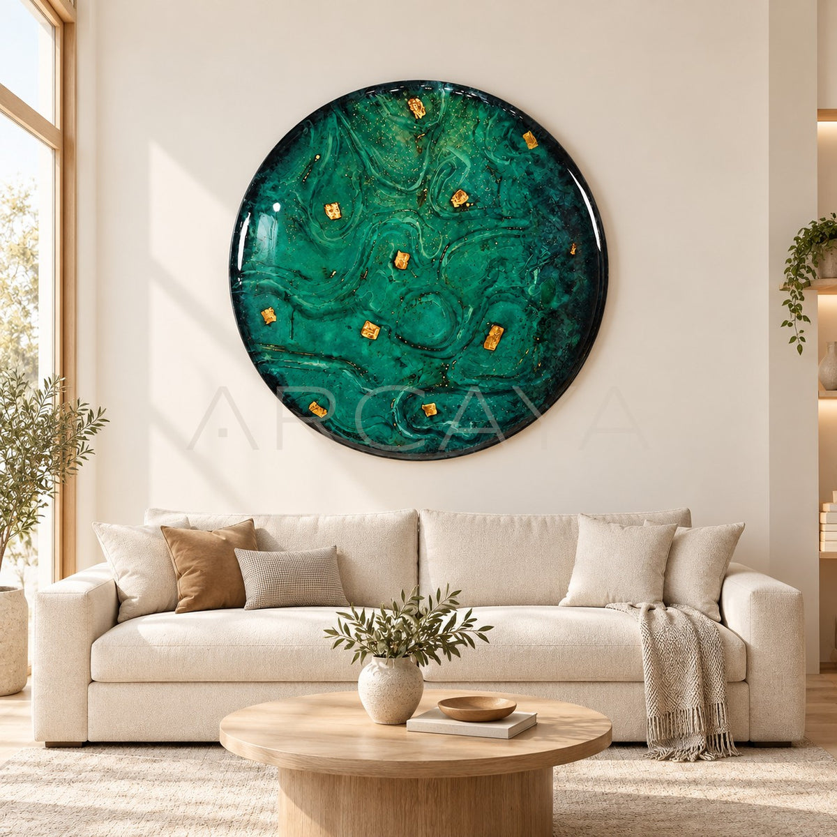 Round Wall Art 2509D0001 - main