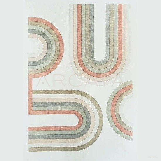 Custom Hand Tufted Rug Dsm P059 C07 in detail
