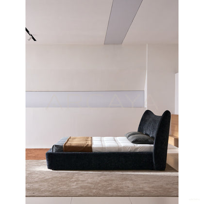 Minimalist Fishtail Bed - scene