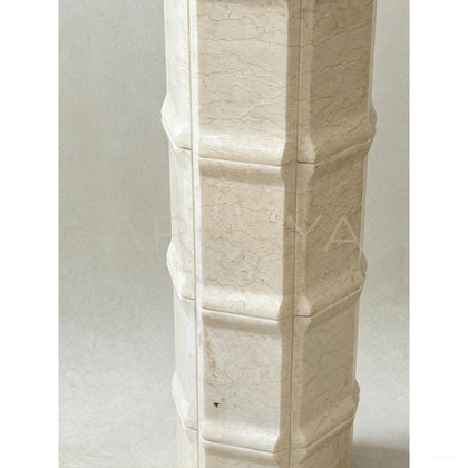 Aston Zhucong Bamboo Cong Piece — Side Table - scene