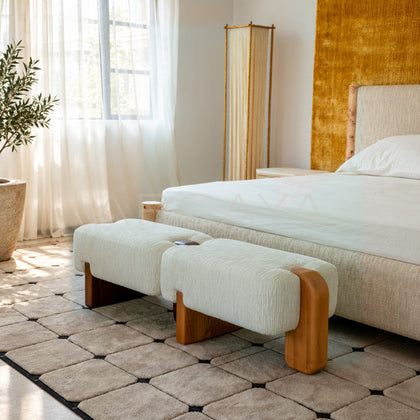Lotus Root Modular Upholstered Bench - main