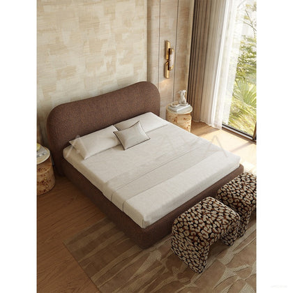 Statement Fabric Bed - scene