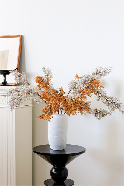 Rime Frost Artificial Flower Arrangement - scene