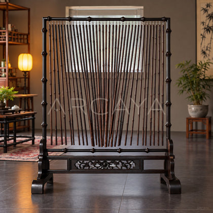 Bamboo Tube Wind Chime Table Screen - main