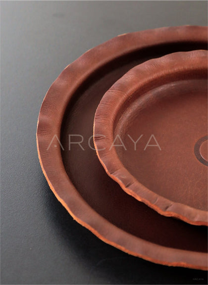 Leather Tray Aroma Mat - scene