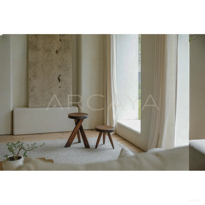 Classic Low Stool Set - scene
