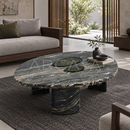 Classic Modern Stone Furniture Piece — Coffee Table - main