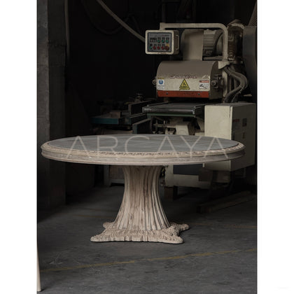 Designer Render Dining Table Unfinished - scene