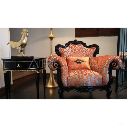 Amber Limited Edition Crystal Armchair - scene