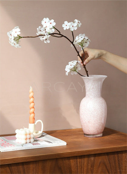 New Chinese Song Aesthetic Glass Vase - scene