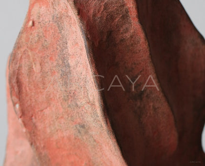 Wabi Sabi Earthen Jar Stoneware Vase - scene