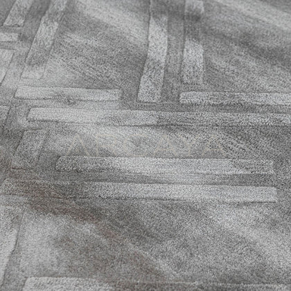 Brick Pattern Red Rug - scene