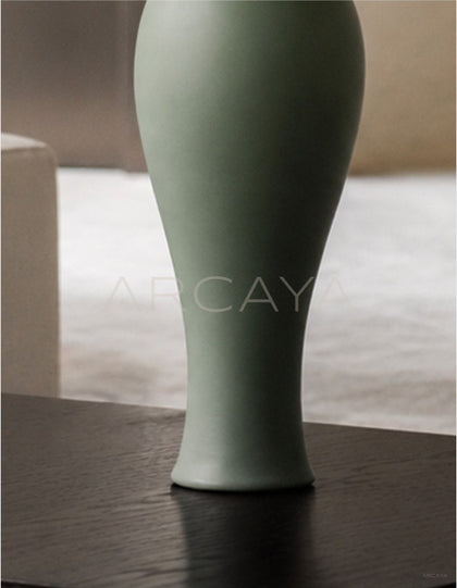 New Chinese Celadon Ceramic Vase - scene