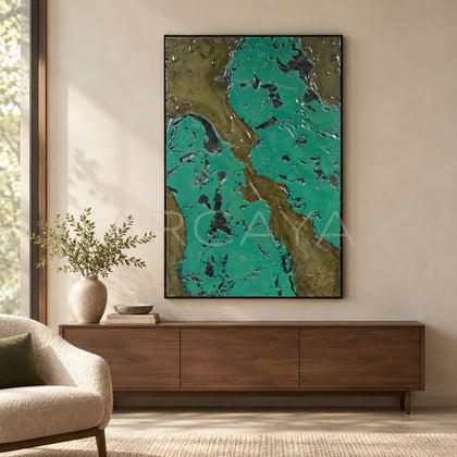 Mixed Media Wall Art 2411G0013 - main