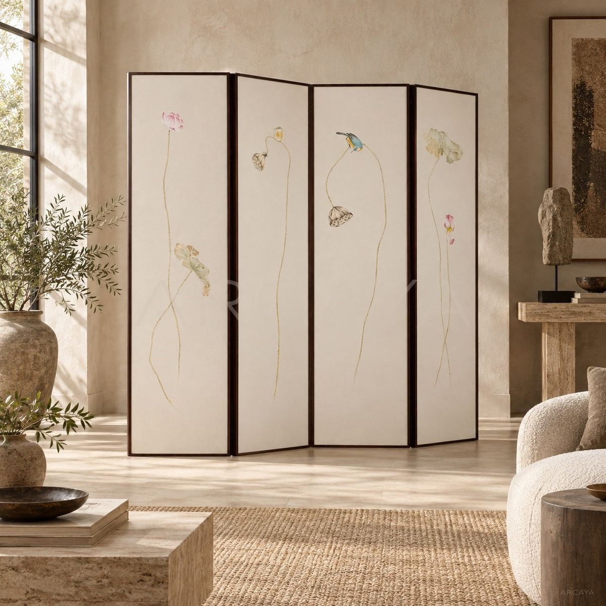 Folding Screen Ch 5815 in detail