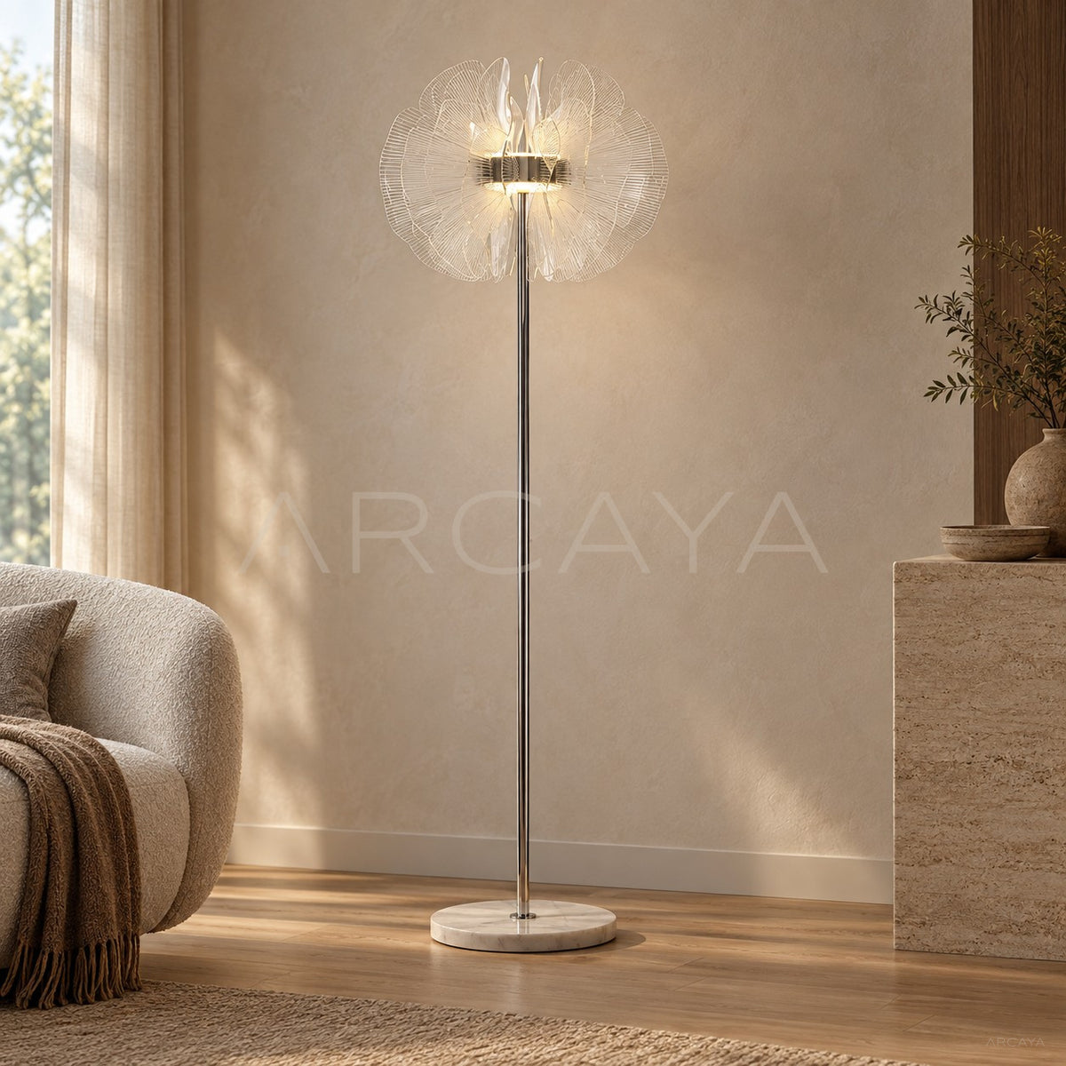 Crystal Petal Floor Lamp 23034 - main
