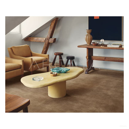 Warm Brown Solid Rug Dsm P008 C01 - scene