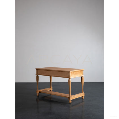 Solid Wood Desk - scene
