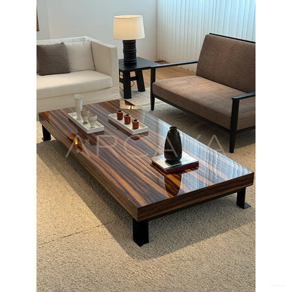 Art Textured Quiet Coffee Table - scene