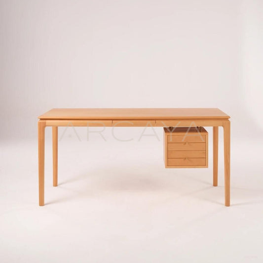 Custom Beech Writing Desk - main